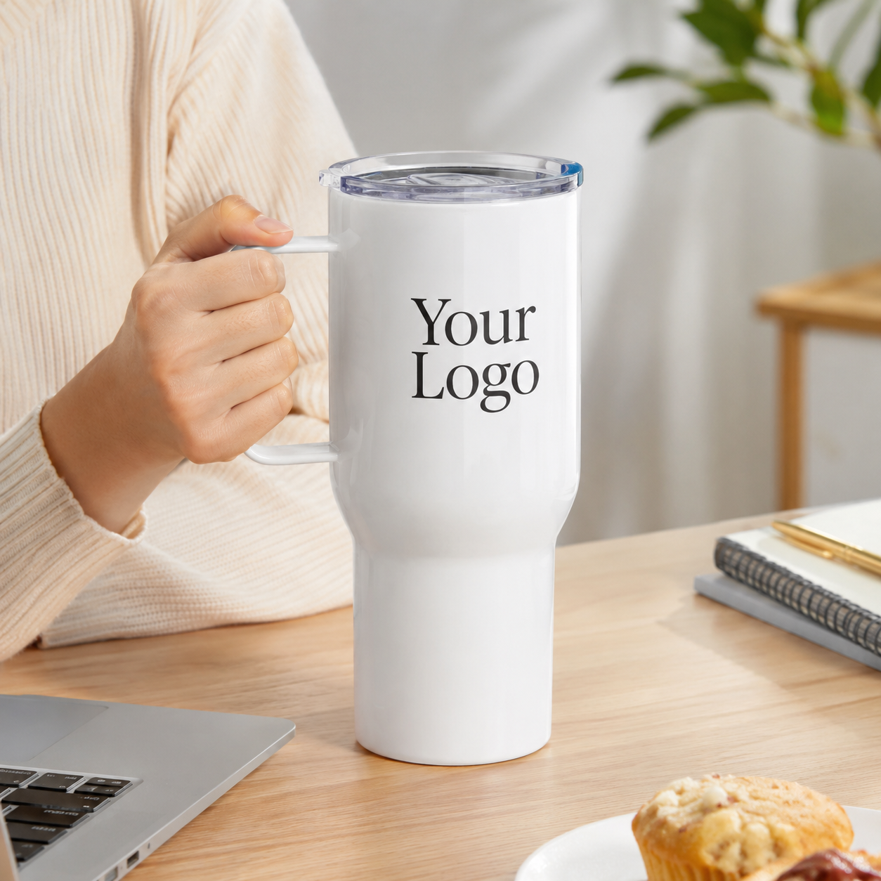 Travel Mug With Handle