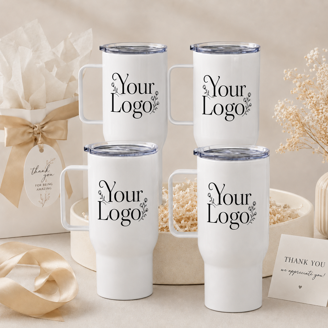Travel Mug With Handle