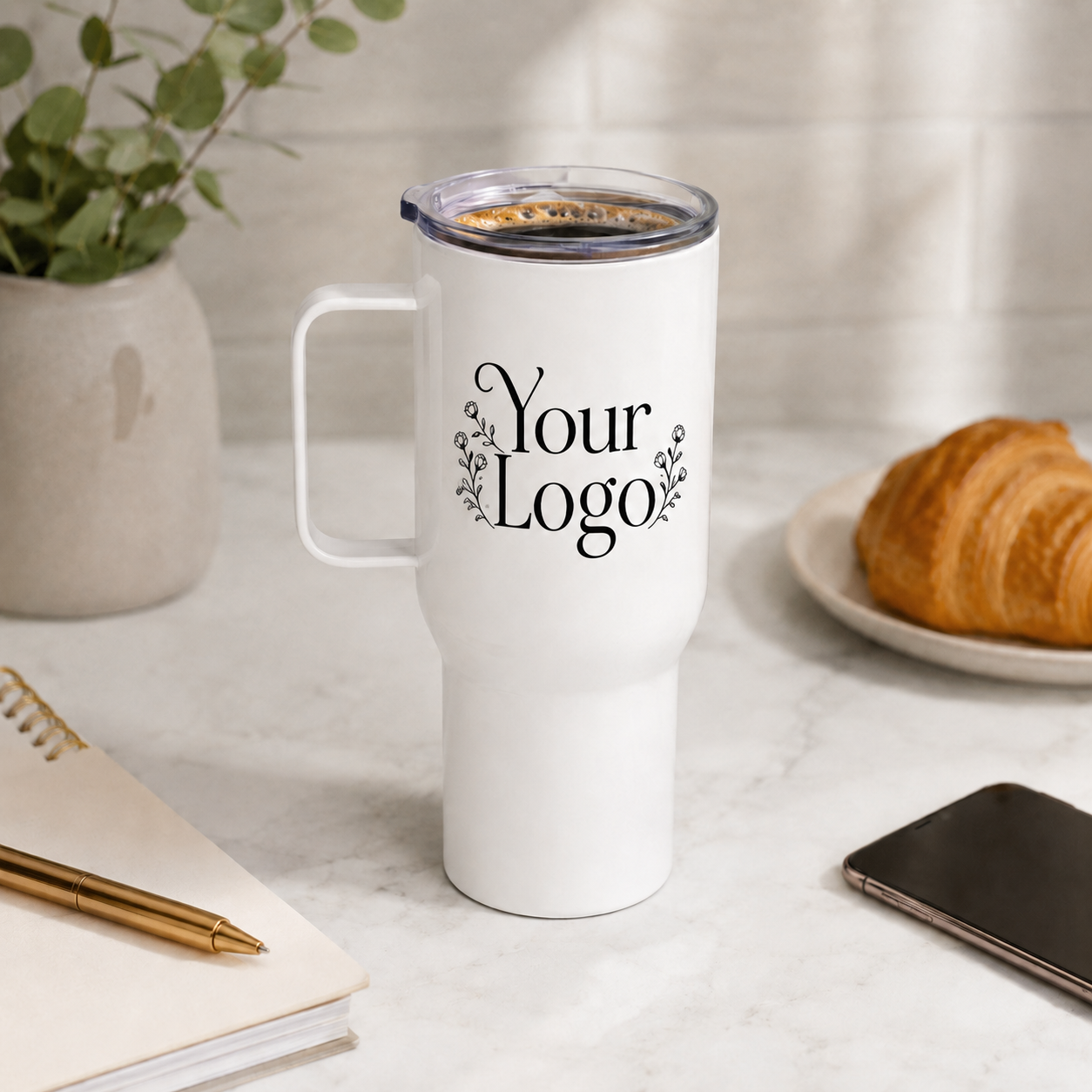 Travel Mug With Handle