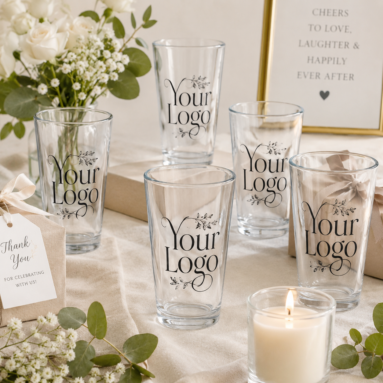 Shaker Pint Glass