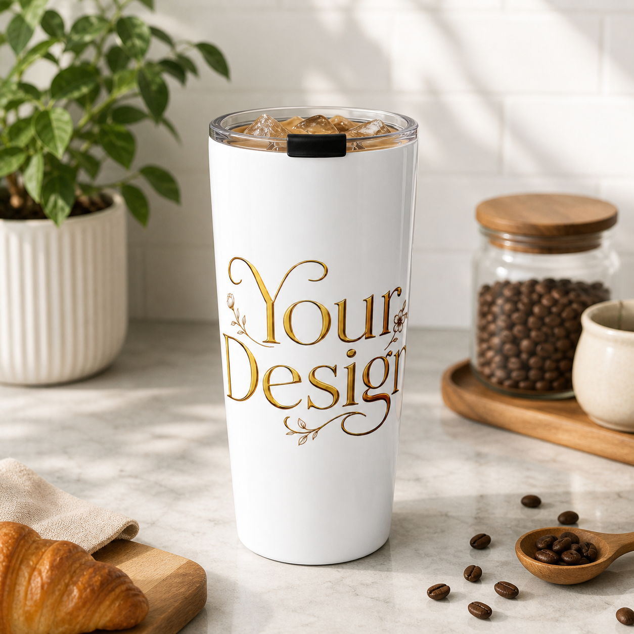 Tapered Stainless Steel Tumbler