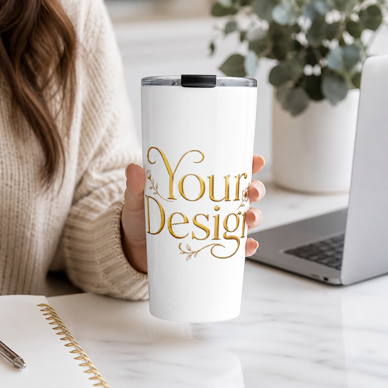 Tapered Stainless Steel Tumbler