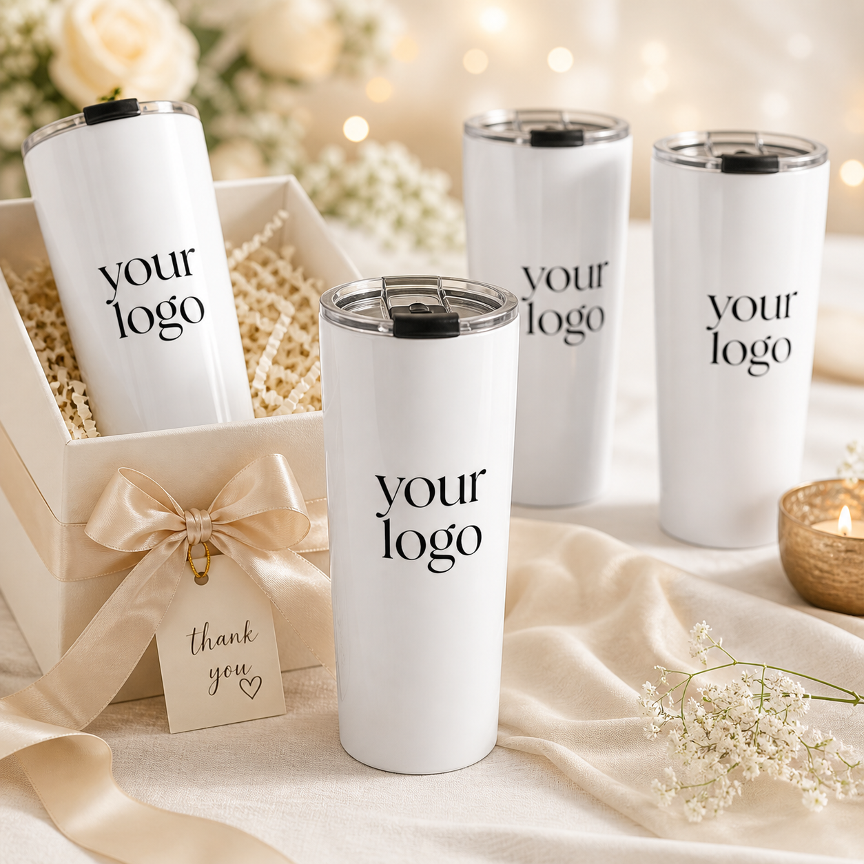 Tapered Stainless Steel Tumbler