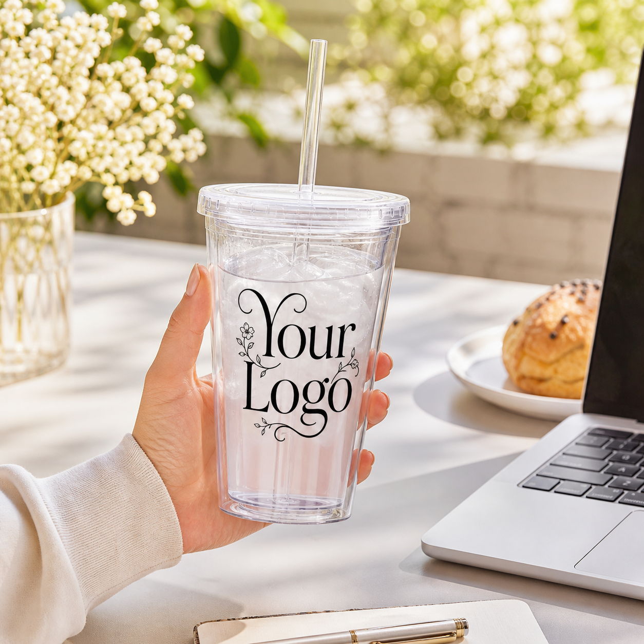 Clear Plastic Tumbler
