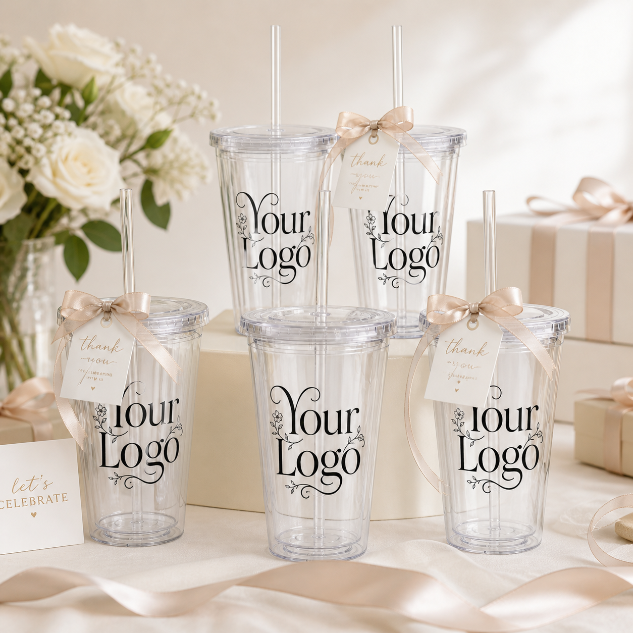 Clear Plastic Tumbler